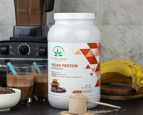 Vegan Protein Powder (Chocolate) - Planta Verde