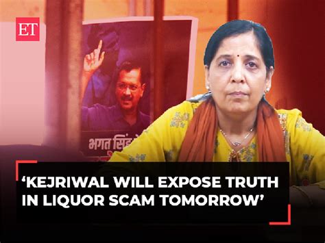 Wife Sunita Says Delhi Cm Arvind Kejriwal To Expose Truth In So Called