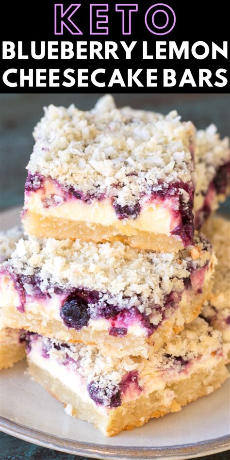 Keto Blueberry Lemon Cheesecake Bars Sex Gerl Porno Hub Medium