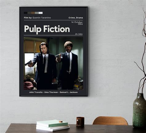 Custom Movie Poster in Dark Version , Customized Poster, Movie Wall ...