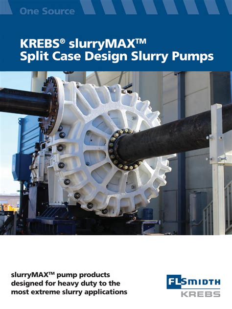 Pdf Krebs Slurrymax Split Case Design Slurry Pumps Krebs