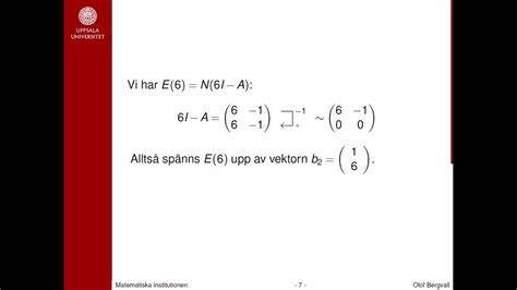 Differentialekvationer av högre ordning YouTube