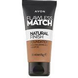 Avon Flawless Match Natural Finish tečni puder 220 G Light Nude