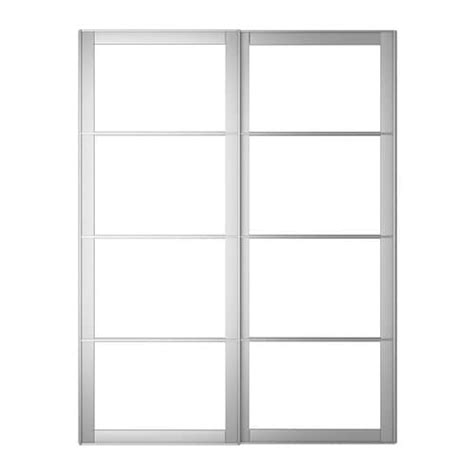 Pax Cadre Porte Coulissante 2pces 150x236 Cm Ikea