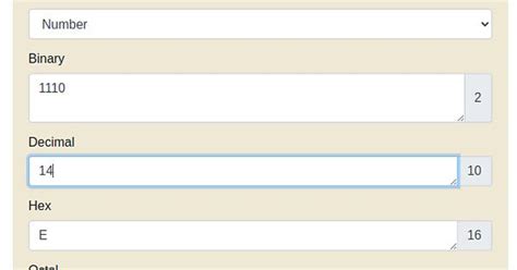 Hex Decimal Octal Binary Converter Album On Imgur