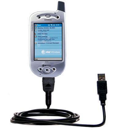 Classic Straight USB Cable Suitable For The T Mobile Pocket PC Phone Edition With Power Hot Sync