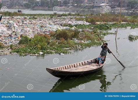 Buriganga River Pollution At Dhaka Editorial Stock Image Image Of