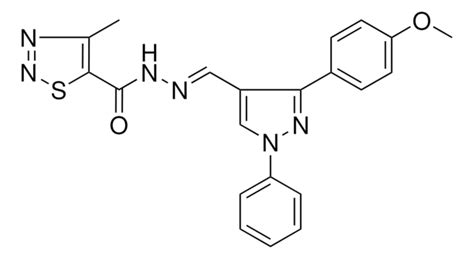 N E Methoxyphenyl Phenyl H Pyrazol Yl Methylidene