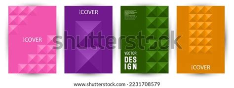 Annual Report Cover Template Bundle Vector Stock Vector Royalty Free 2231708579 Shutterstock