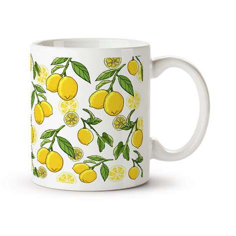 Tasse Design Zitronen Keramik Ml Posylka De