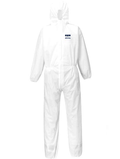 Disposable Coverall Type 5 And 6 Protective Wear Supplies