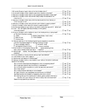 Fillable Online Obstetrical Information The Clinic Fax Email Print