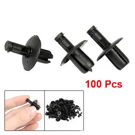 Pcs Fit Hole Diameter Mm Plastic Push In Type Car Fasteners Rivets