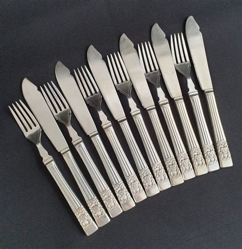 Fish Cutlery For Set Edwardian Style Catawiki