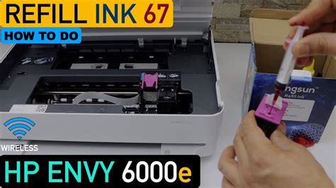 HP Envy 6000e Refill Ink Cartridges Refill HP 67 Ink Cartridges YouTube