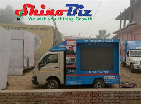 Shinobiz Led Screen Led Video Van Rental Hydraulic For Advertising