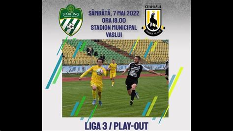 Live Fotbal Liga Sporting Juniorul Vaslui Ceahlaul Piatra Neamt