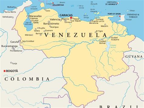 What Is The Capital Of Venezuela Mappr