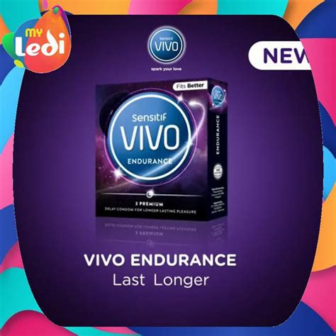 Jual Produk Terbaru Vivo Condom Endurance Isi 3S Kondom Vivo My