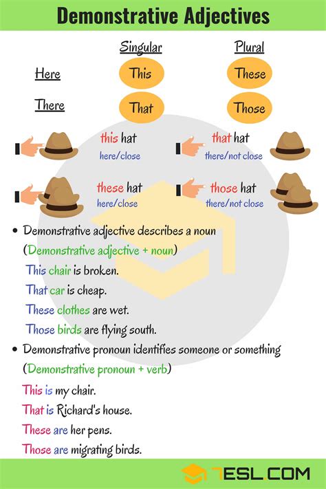 What Are The Examples Of Demonstrative Adjectives Catalog Library