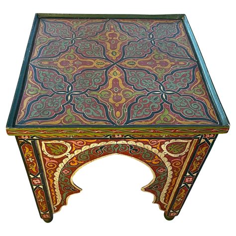 Moroccan Table For Sale at 1stDibs | moroccan furniture spain, moroccan