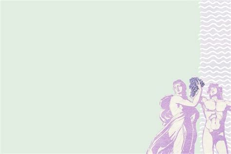 Vintage Nude Art Drawing Vector Background