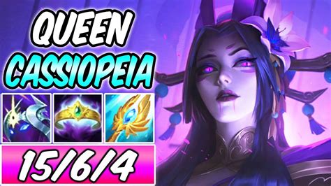 Queen Cassiopeia Mid Full Ap Season New Build Runes Diamond