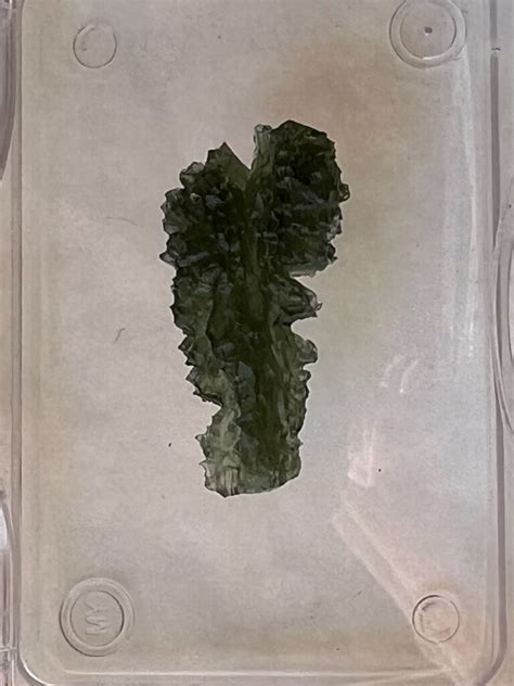 Moldavite Splash Form Southwest Meteorite Laboratory