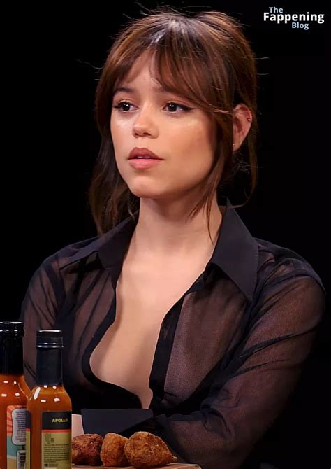 Jenna Ortega Flashes Her Nude Tit On The Hot Ones Show 10 Pics Video