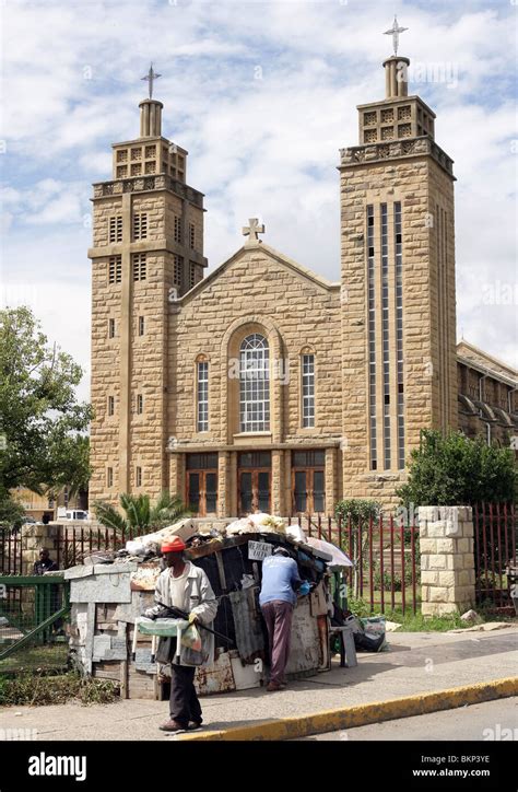 Catedral Católica Romana En Maseru Capital De Lesotho Fotografía De