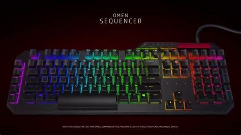 Hp Omen Sequencer Mechanical Optical Gaming Keyboard Rb Tech Games