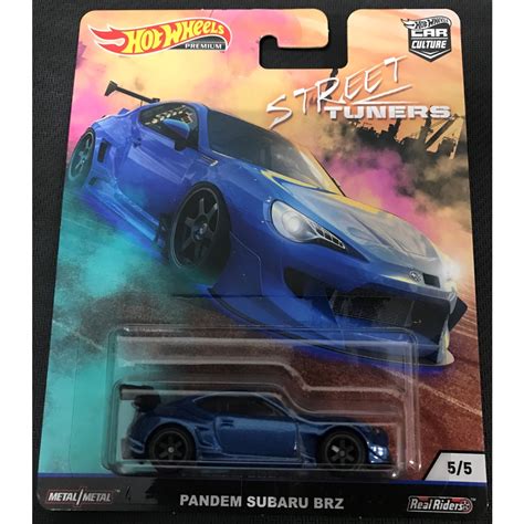 風火輪 hot wheels 汽車文化 street pandem 速霸陸 subaru brz 精裝 膠胎 蝦皮購物