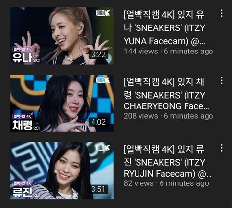 ITZY Worldwide Team On Twitter KBS Music Bank FaceCam ITZY