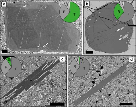 Plagioclase crystal habits. a Tabular plagioclase showing internal ...