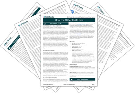 How the Other Half Lives Chapter 1 Summary & Analysis | LitCharts