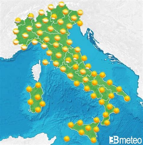 Verso Il Picco Dell Ondata Di Caldo Temperature Fino A C B Meteo