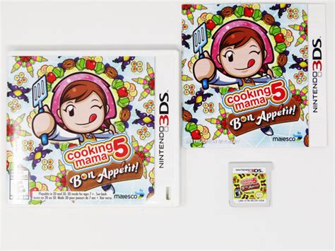 Cooking Mama 5 Bon Appetit Nintendo 3ds Retromtl