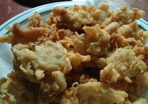 Resep Jamur Tiram Crispy oleh Nanda Sari - Cookpad