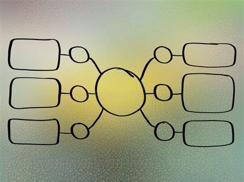 Mind Mapping Presentation Of Connection Stock Illustration