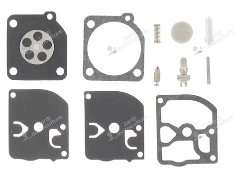 Kit Réparation Membranes Et Joints Carburateur Adaptable Zama Pour Carb