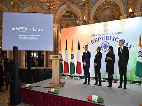 Upi Formally Launched In France At Eiffel Tower In Paris Zee Business