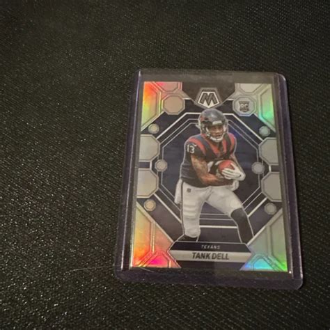 2023 PANINI MOSAIC Tank Dell Silver Mosaic Prizm Rookie RC 352 Texans