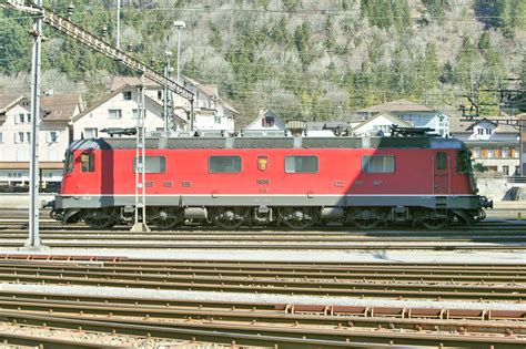 SBB Re6 6 11680 Möhlin Erstfeld Depot 2004 John Lovda Flickr