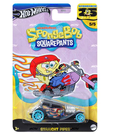 Hot Wheels Sponge Bob Temalı Beşli Araba Seti GDG83