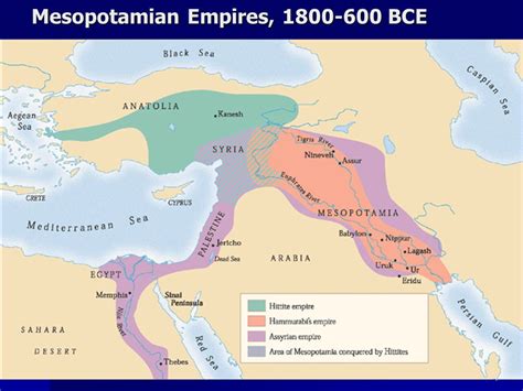 Mesopotamian Empire Map