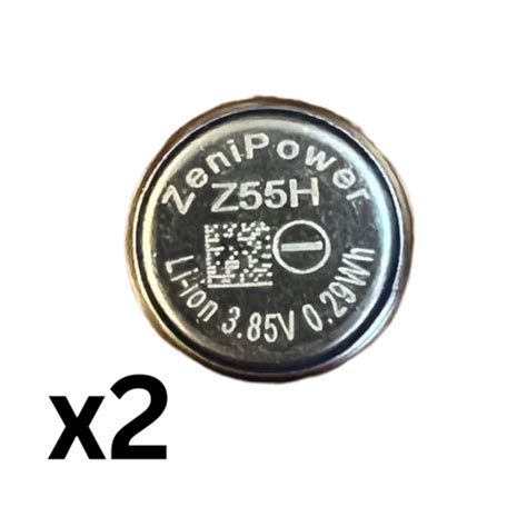 (2) ZeniPower Z55H Model for Sony WF1000XM4 Bluetooth Headset Battery ...