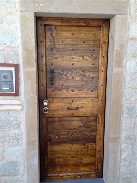 Rivestimento Anticato Rovere Per Porta Blindata Casa Di Campagna