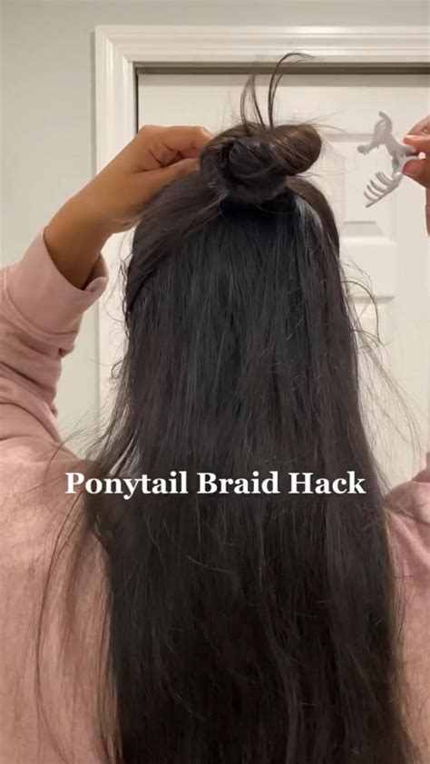 Easy Ponytail Braid Hairstyle | Quick and Easy Hairstyles | | Hair ...