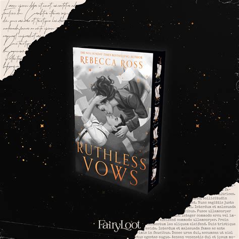 Ruthless Vows by Rebecca Ross – News & Community