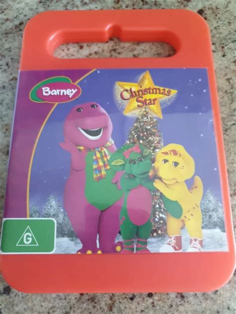 Barney The Dinosaur Barneys Christmas Star Dvd Region 4 Like New